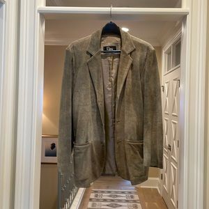 Remy distressed leather jacket